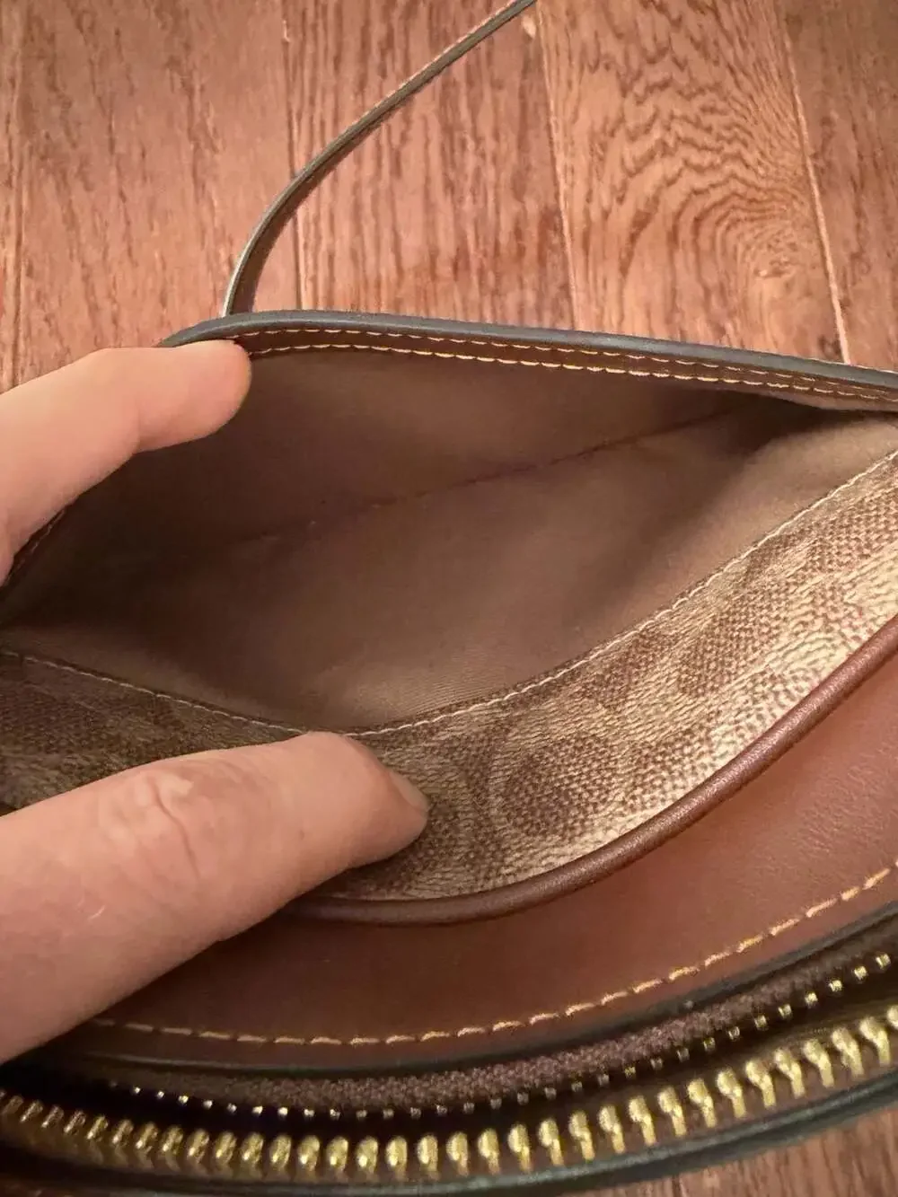 Coach Mini Jamie Camera Bag In Signature Canvas